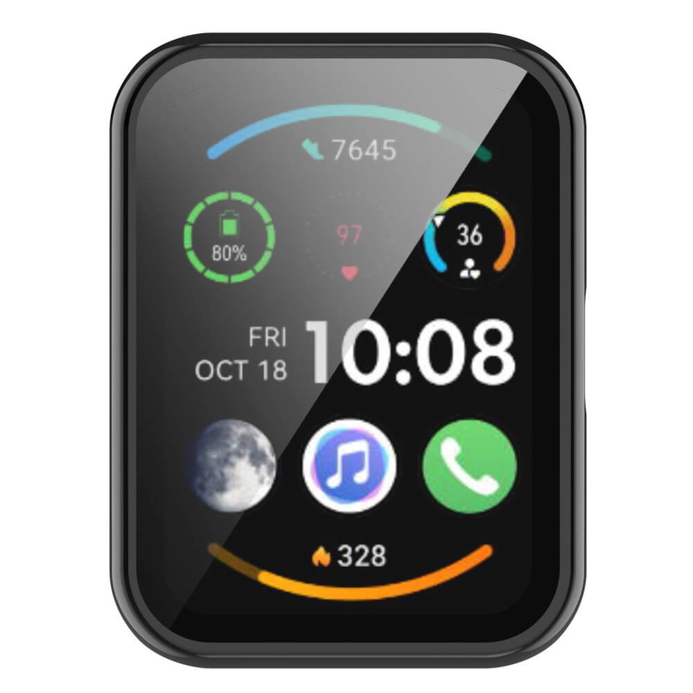 Oppo Watch Free - Protective Case With Bulletproof Glass