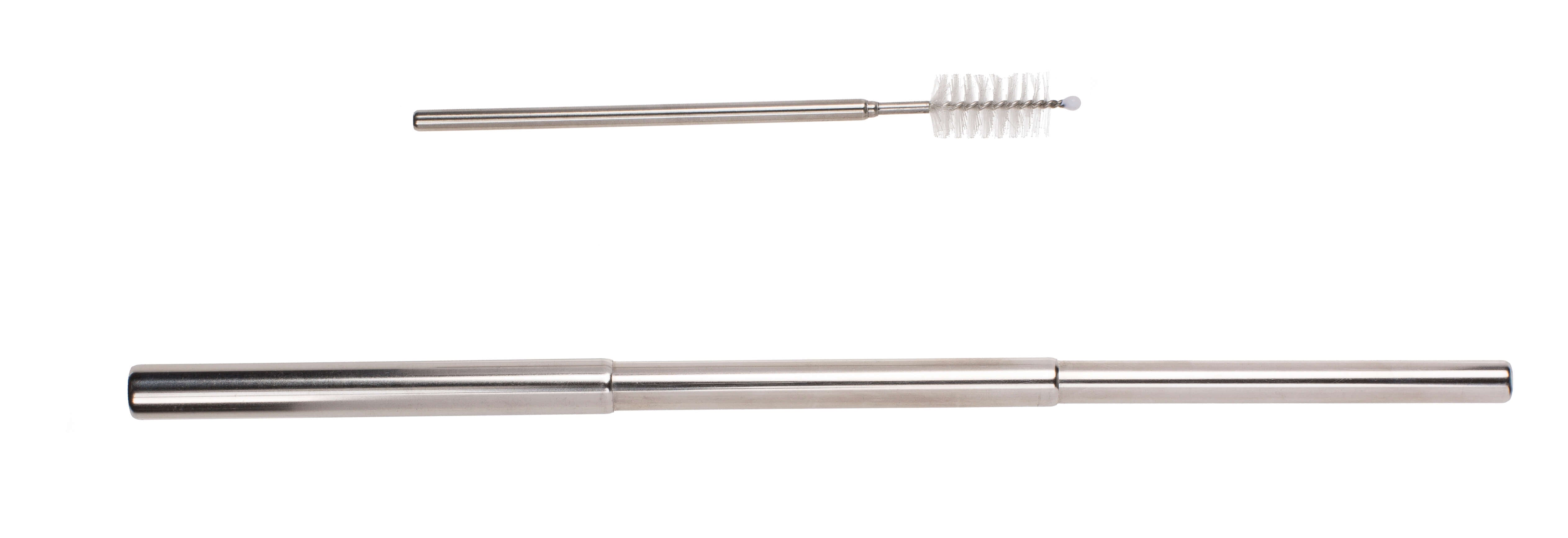 Metall-Trinkhalm Röhrli ausziehbar