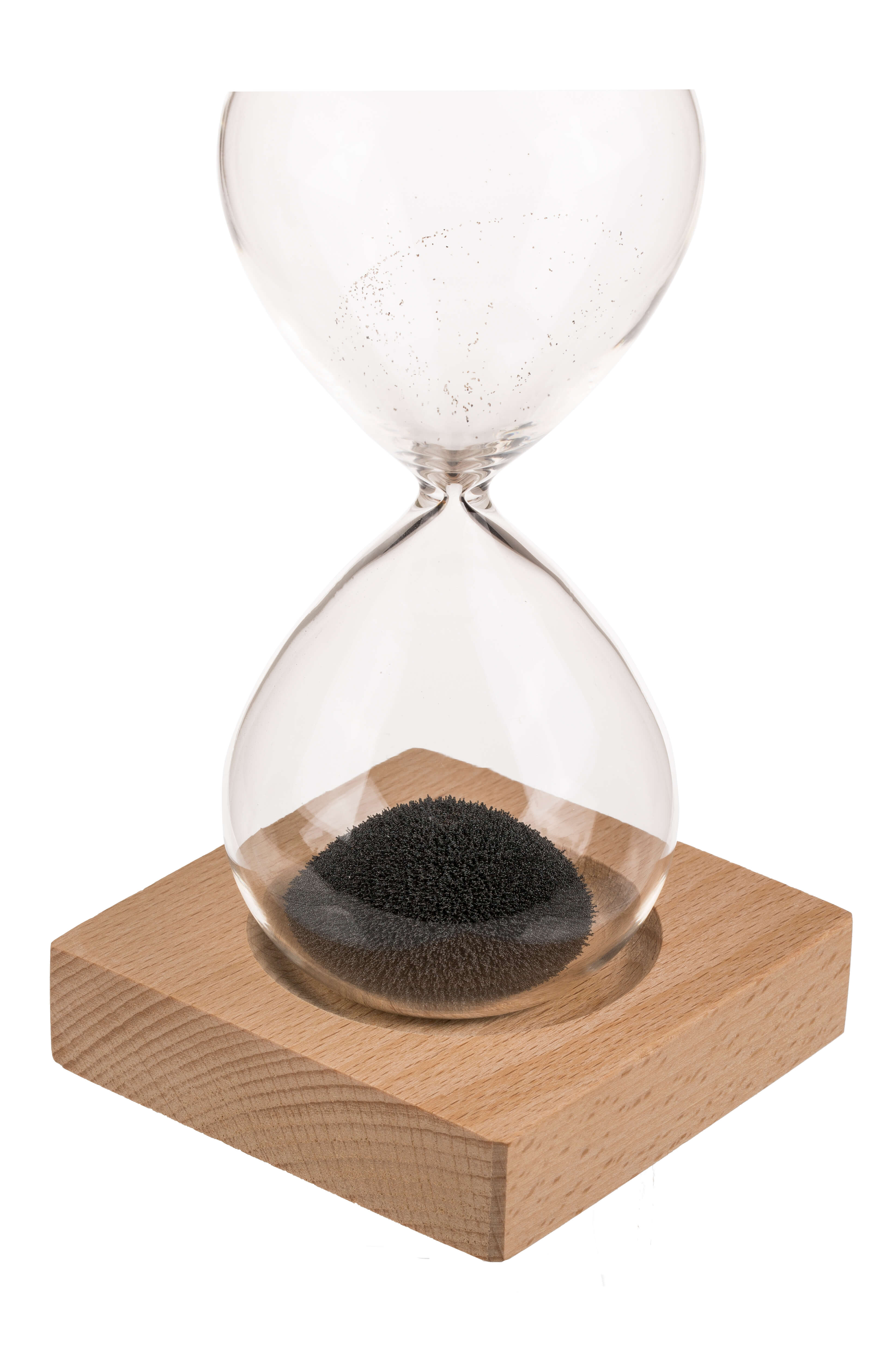 Sanduhr mit magnetischem Sand