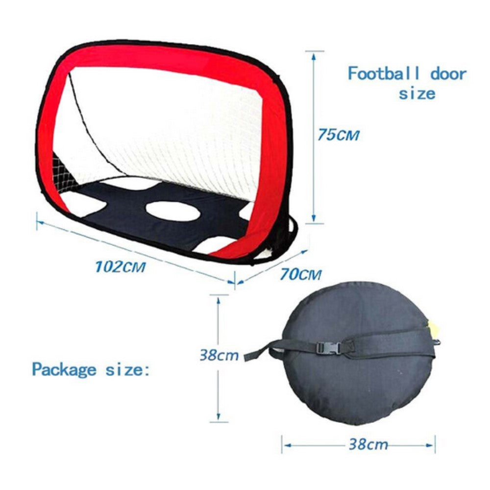 Fussballtor Pop-up Goal faltbar mit Torwand