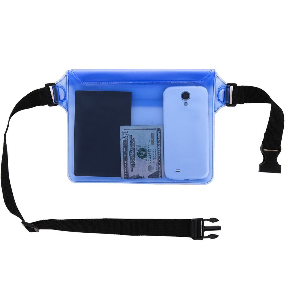 Wasserdichte Tasche Wasser Bag fürs Handy und Kleinwaren blau