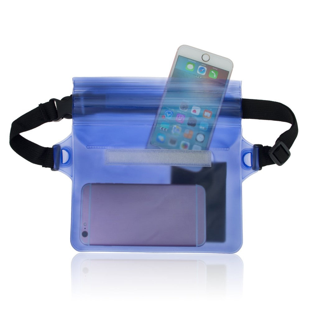 Wasserdichte Tasche Wasser Bag fürs Handy und Kleinwaren blau