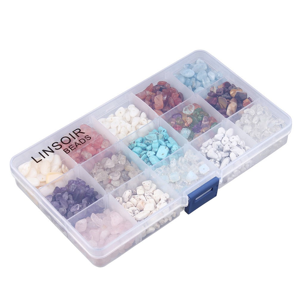 DIY Steine Schmuckset 15-teilig