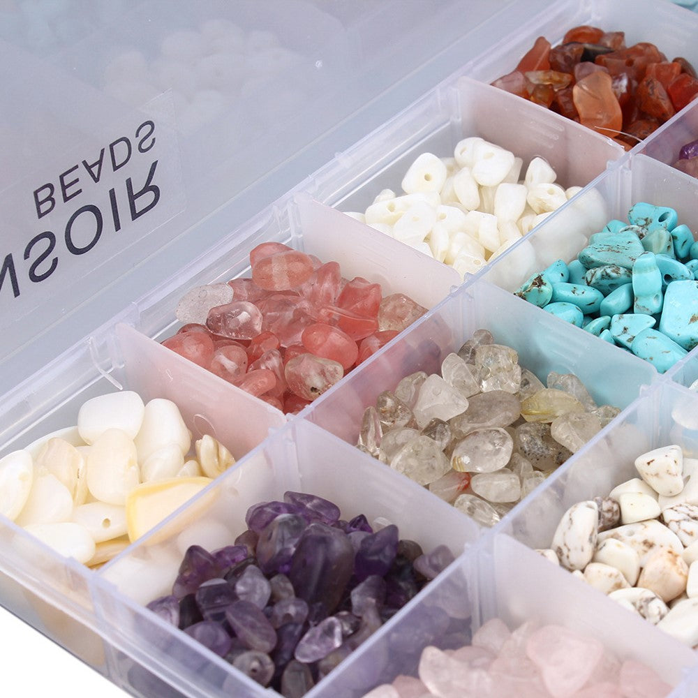 DIY Steine Schmuckset 15-teilig