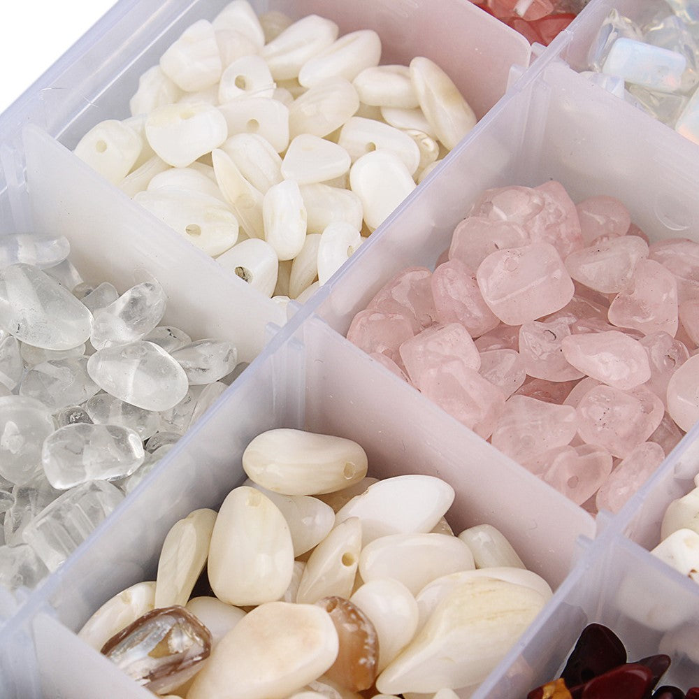 DIY Steine Schmuckset 15-teilig