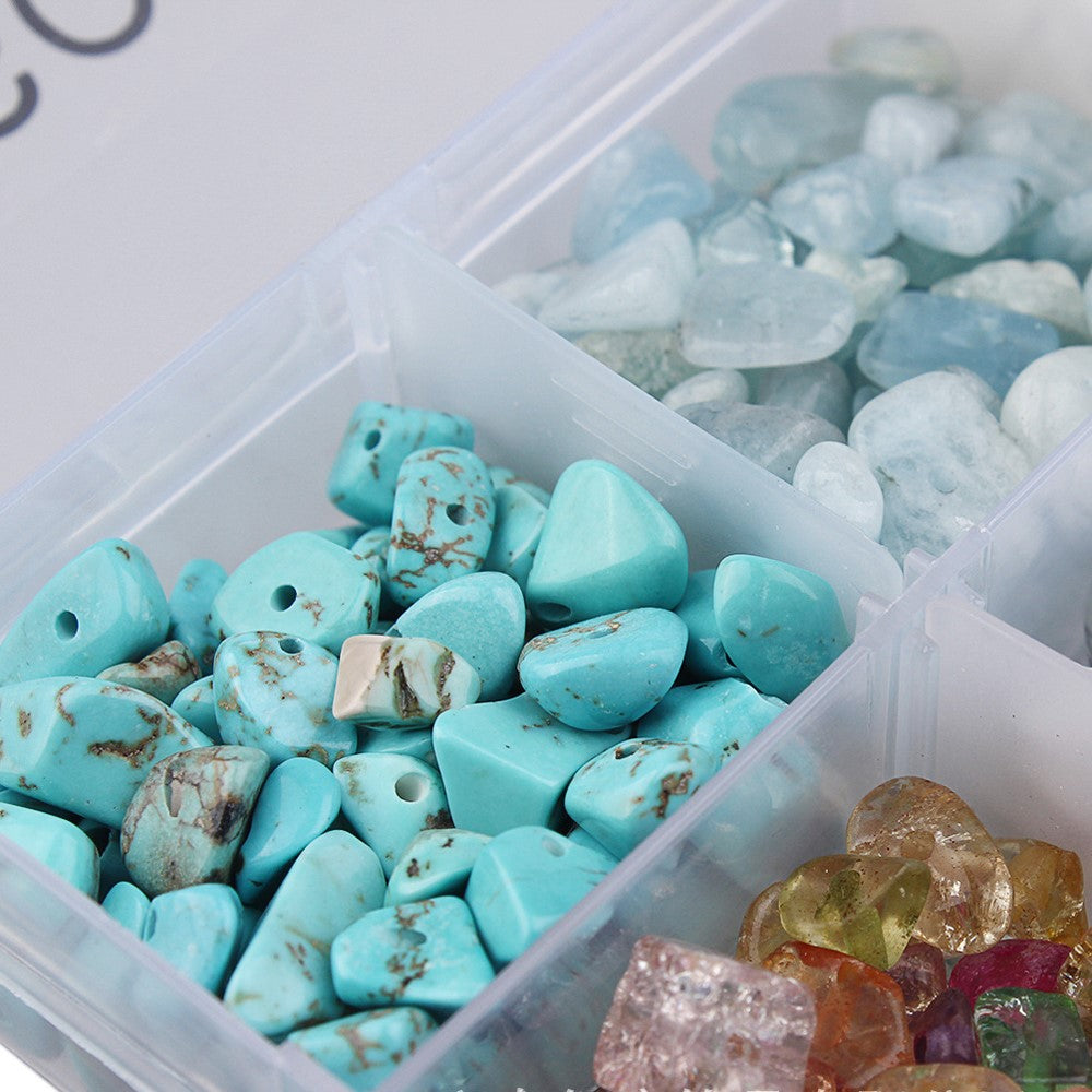 DIY Steine Schmuckset 15-teilig