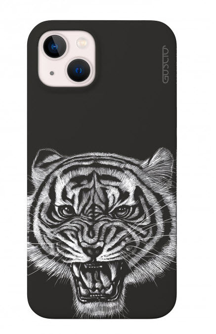 iPhone 13 mini - GUSCIO Cover Black Tiger