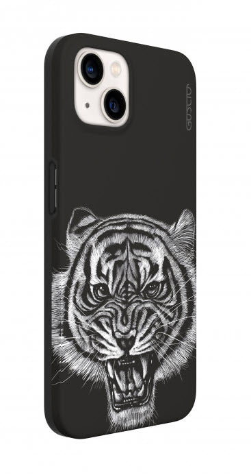 iPhone 13 mini - GUSCIO Cover Black Tiger