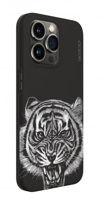 iPhone 13 Pro - GUSCIO Cover Black Tiger