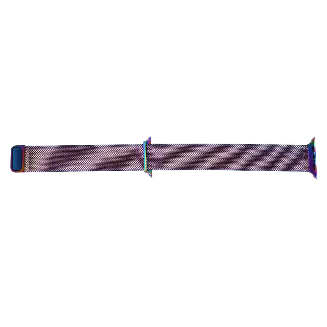 Apple Watch 42/44/45/49mm - Milanaise Edelstahl Armband Regenbogen