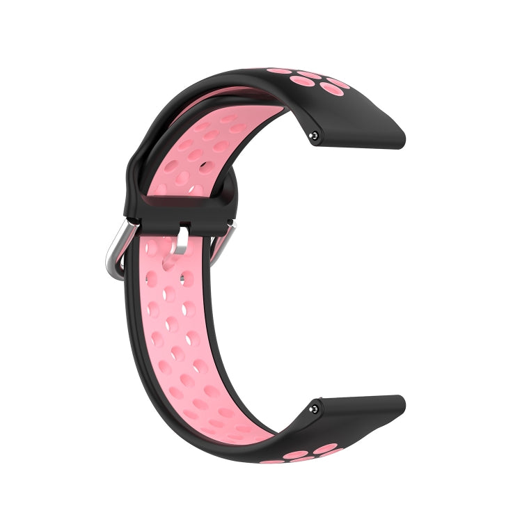 20mm Silikon Sportarmband gelöchert rosa