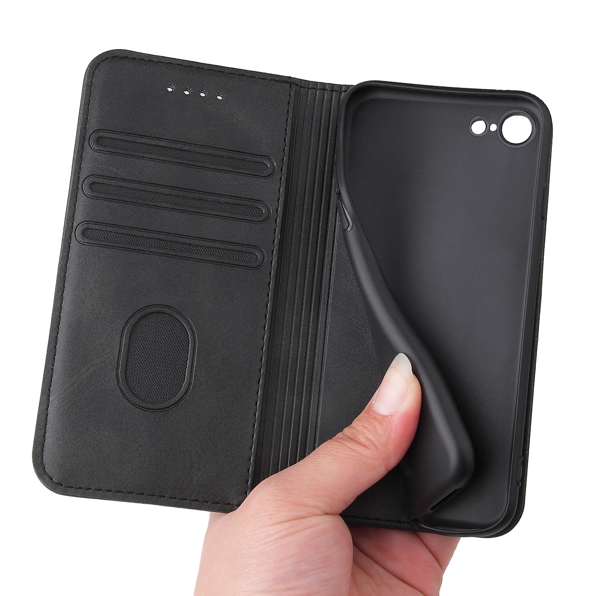 iPhone SE / 8 / 7 - Stand Flip Case Cover