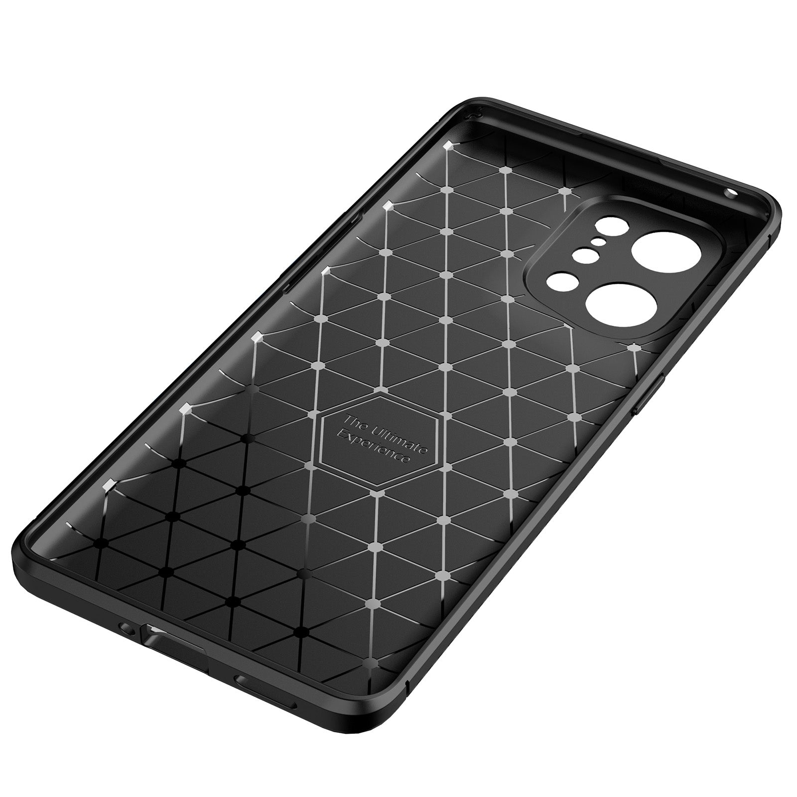 OPPO Find X5 - Carbon Fiber Case schwarz