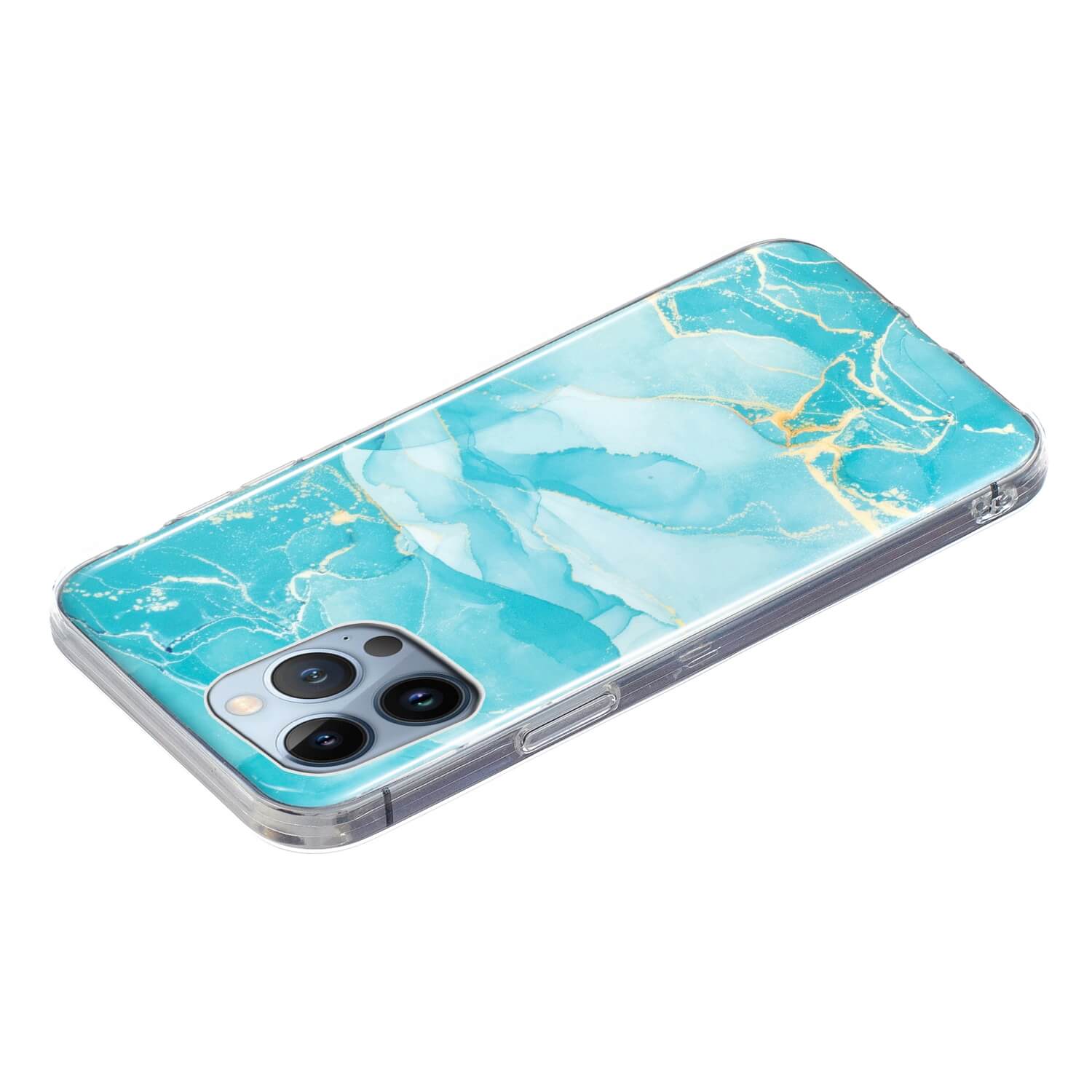 iPhone 14 Pro - Soft Rubber Case Marble