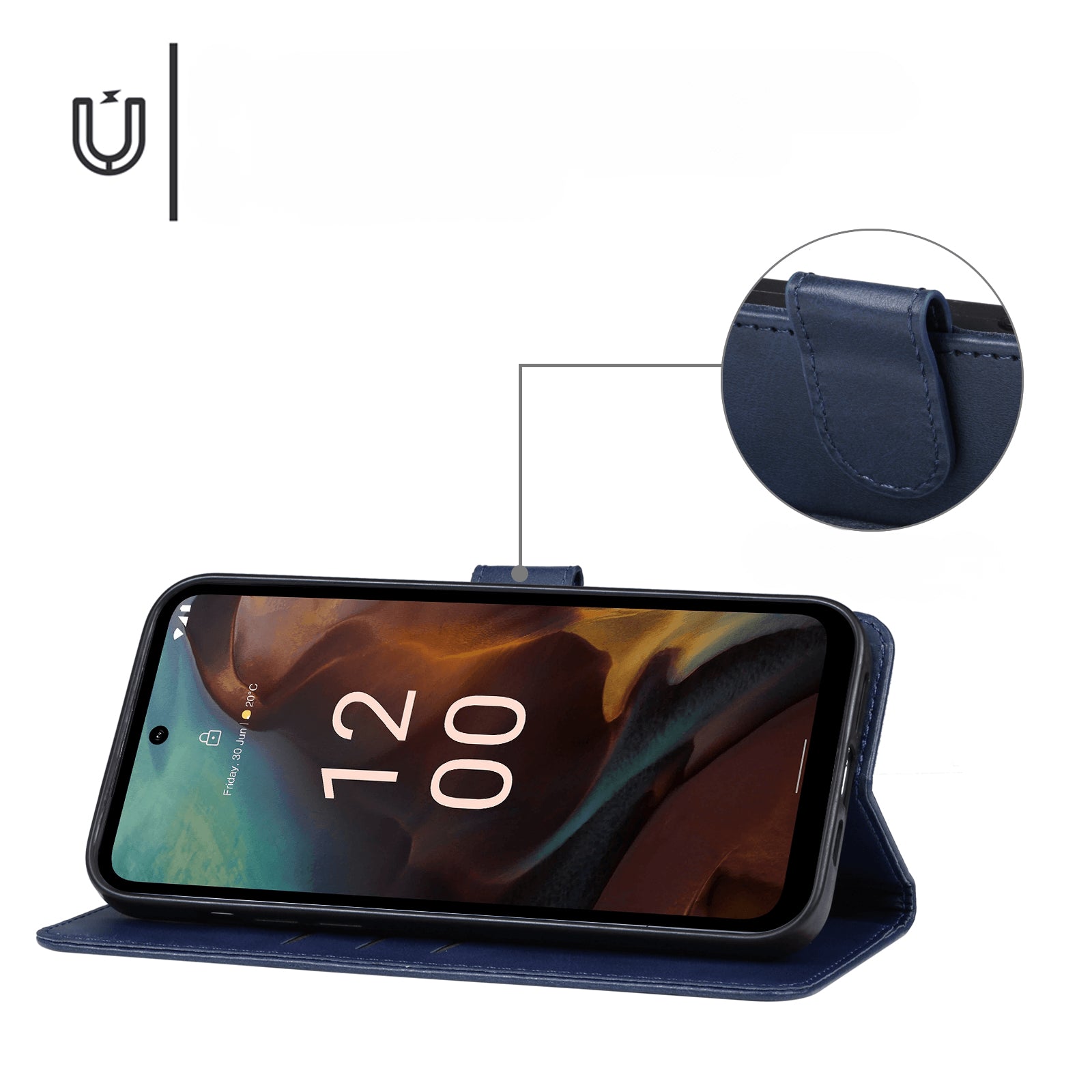 Nokia Xr21 - Custodia In Pelle
