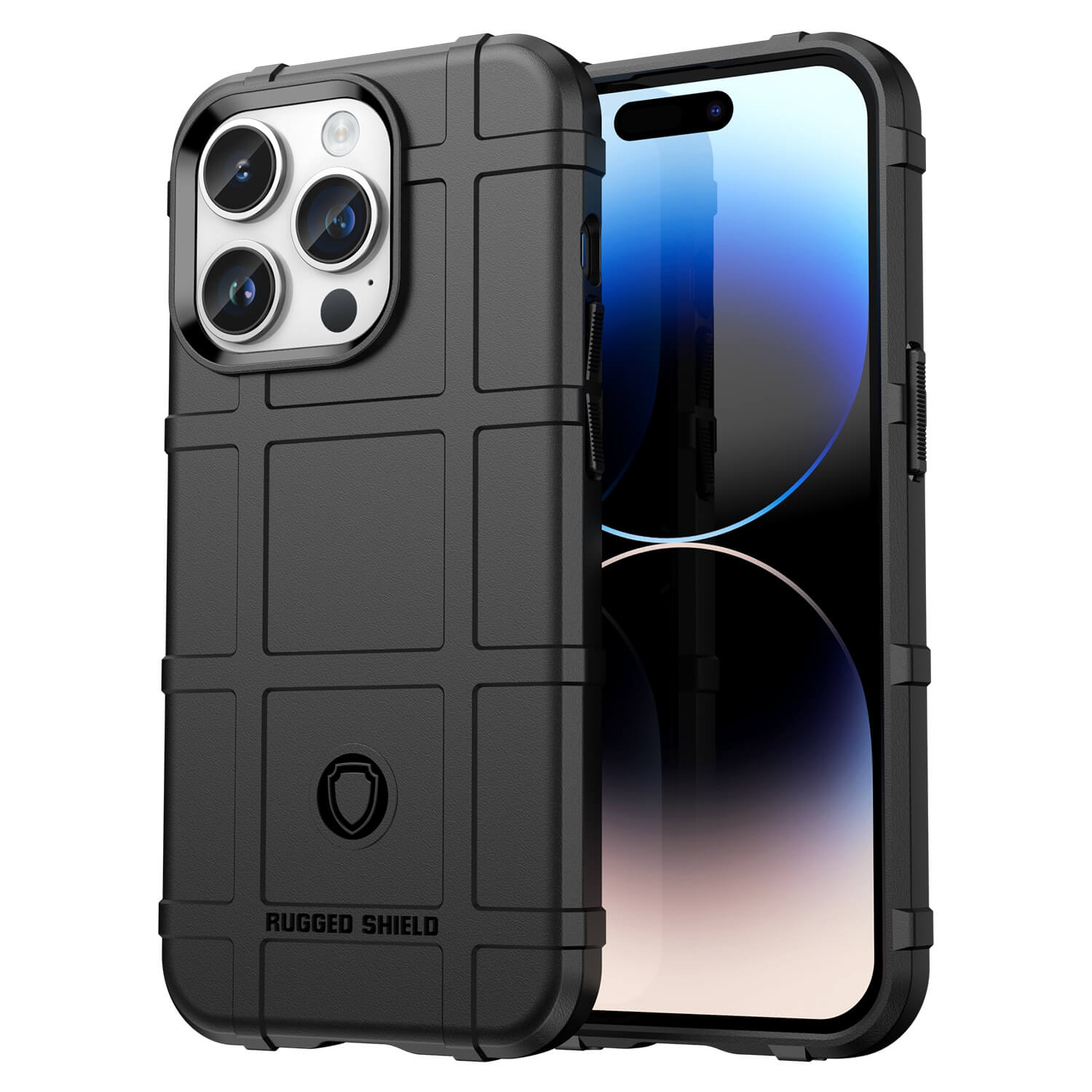 iPhone 15 Pro - Backcase Shield schwarz
