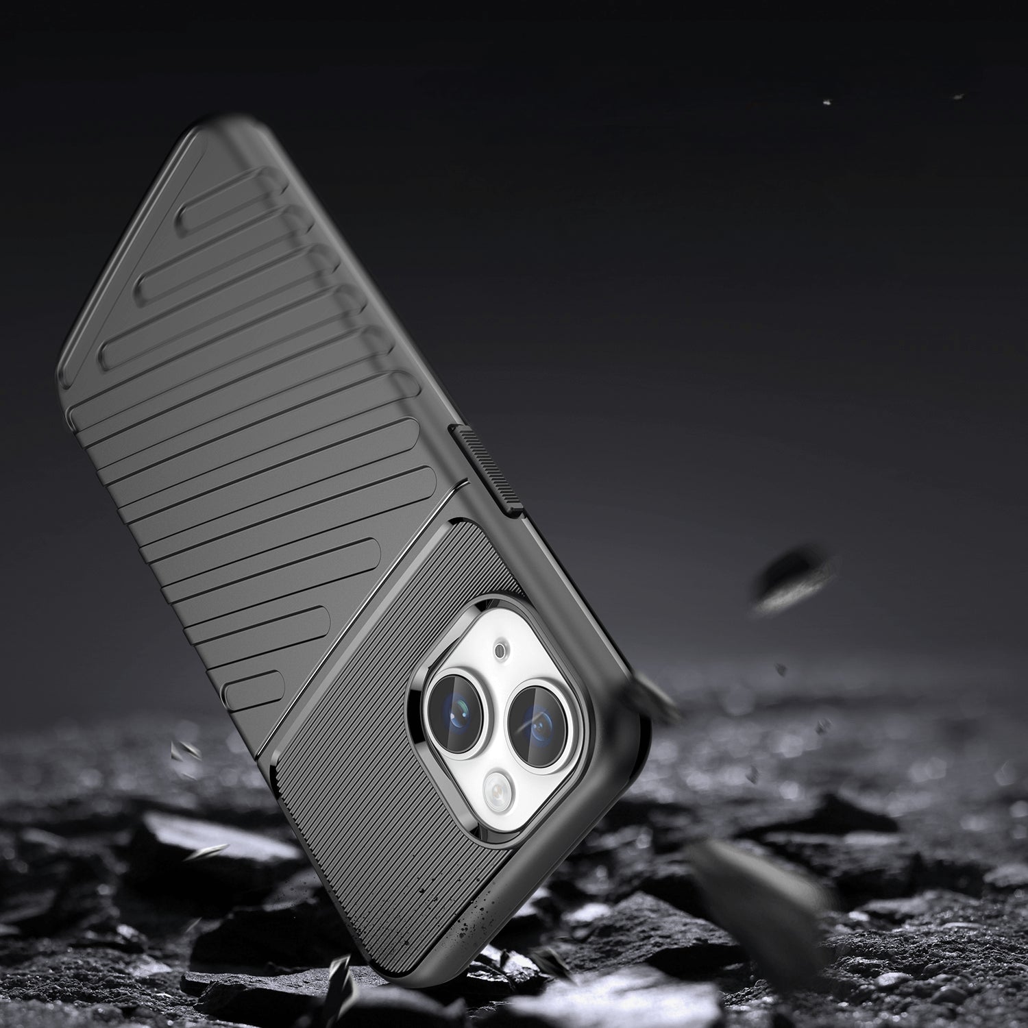 iPhone 15 - Textur Gummi Hülle