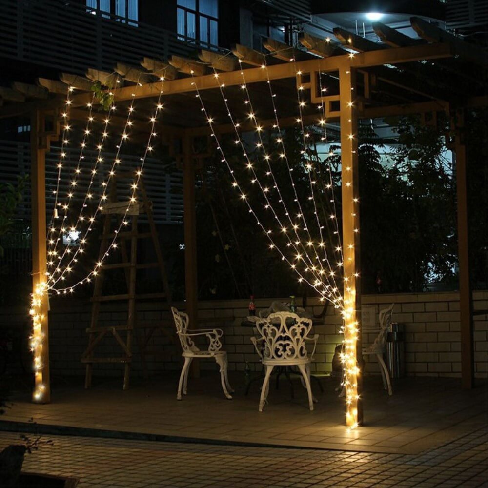 Curtain Light Chain Usb 3X3 M 300 Led