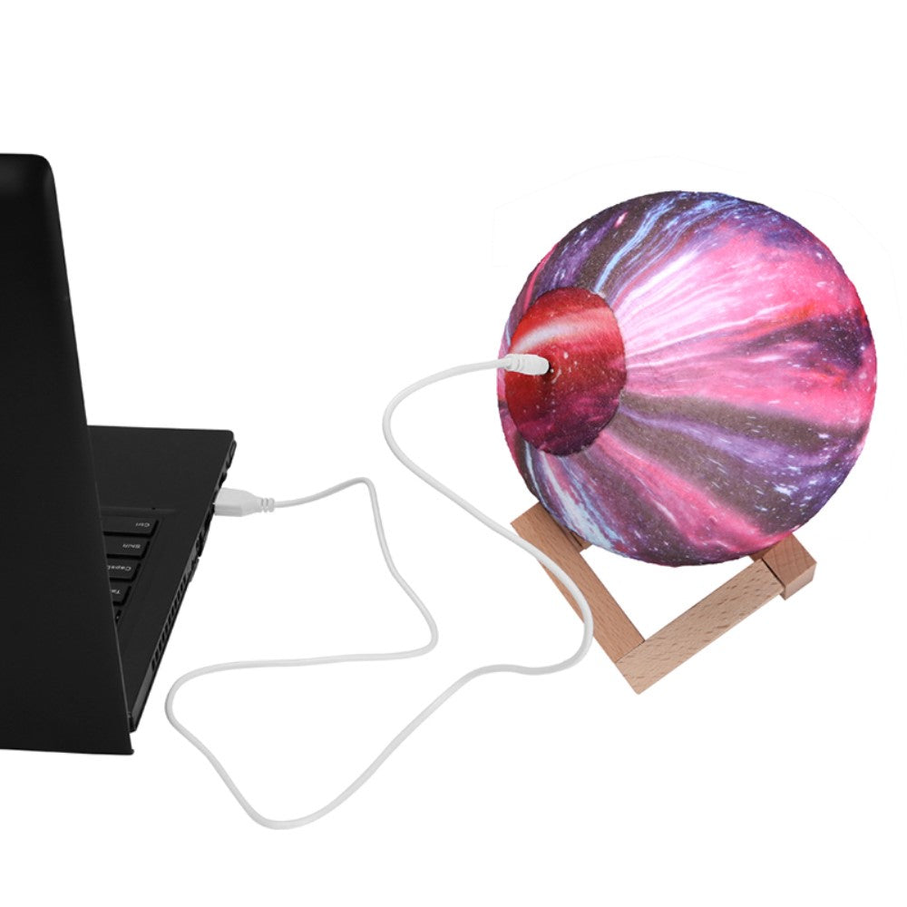Multicolor LED Mondlampe 3D 8CM Universum