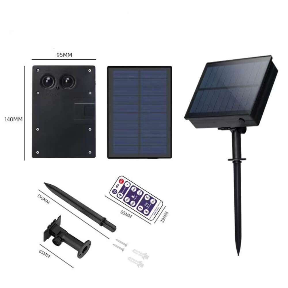 Luci solari a LED 10m con 300 LED per l'illuminazione del giardino