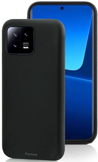 Xiaomi 13 - Fonex TPU Gummi Hülle schwarz