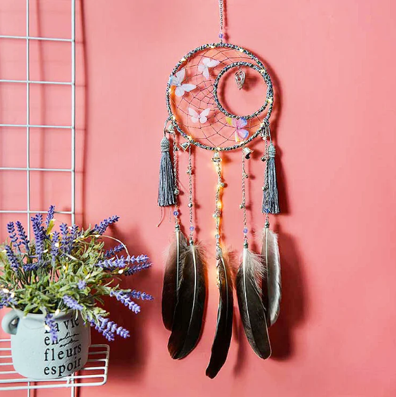 DIY Acchiappasogni fai da te LED