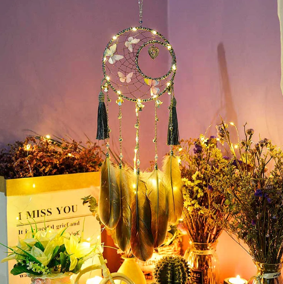 DIY Acchiappasogni fai da te LED