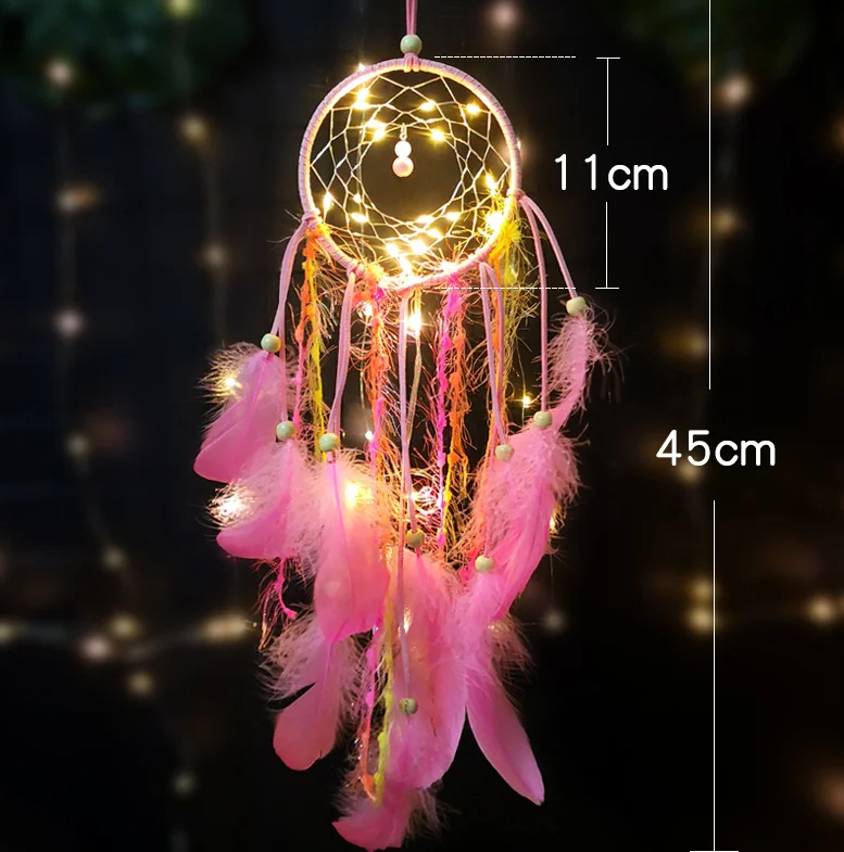 DIY Acchiappasogni fai da te LED