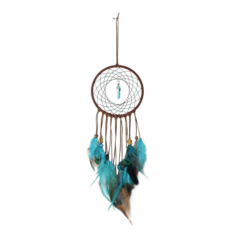 Traumfänger Dreamcatcher indianische Deko türkis