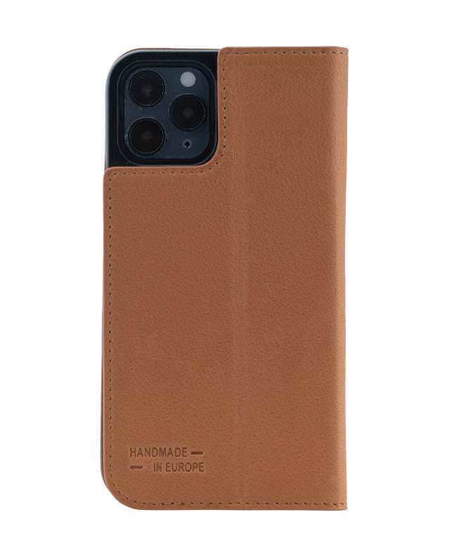 iPhone 12 Pro Max - JT Berlin Tegel Flip Case cognac