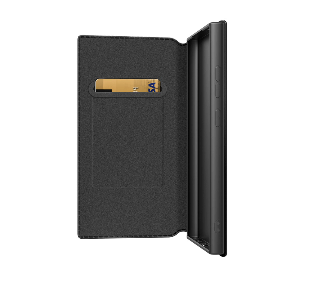 Galaxy S24 Ultra - Black Rock Booklet Slim Folio