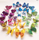 pcs. 3d papillons stickers muraux déco multicolores