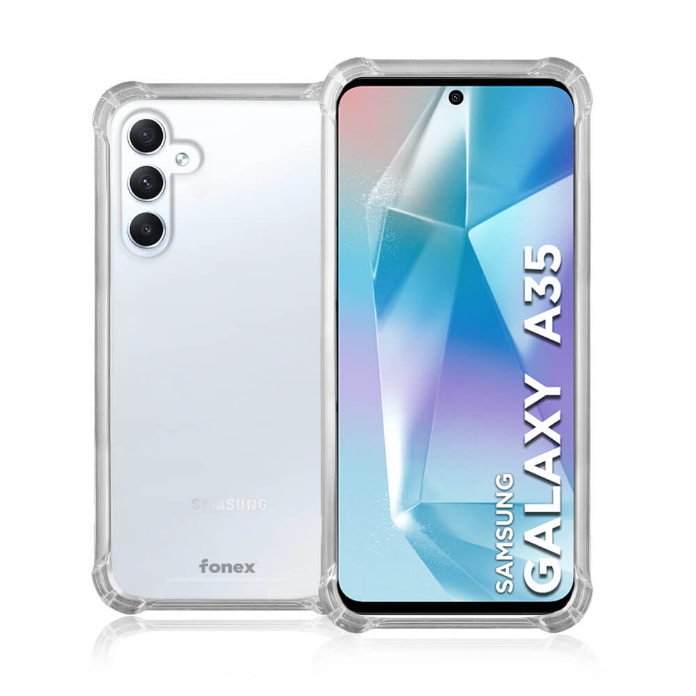 Galaxy A35 - Fonex Mols cover in TPU transparente