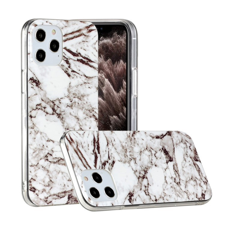 iPhone 12 / 12 Pro - Silikon Case Marble