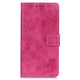 iphone 13 pro - custodia vintage suede optics pink