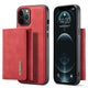 iphone 13 pro - case with credit cards case red