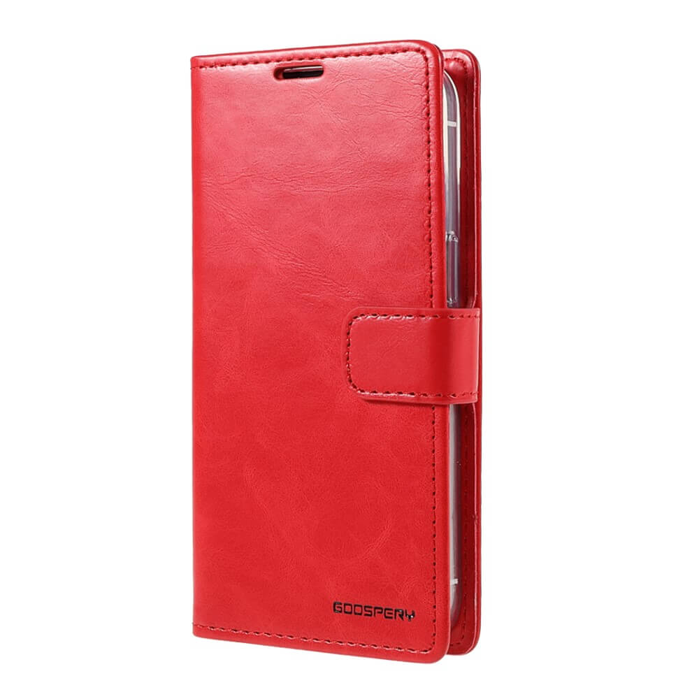 iPhone 13 mini - Blue Moon Etui Hülle rot