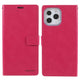 iphone 13 pro max - blue moon leather case case cards pink