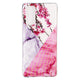 galaxy s20 fe - soft silicone rubber case tir- marble