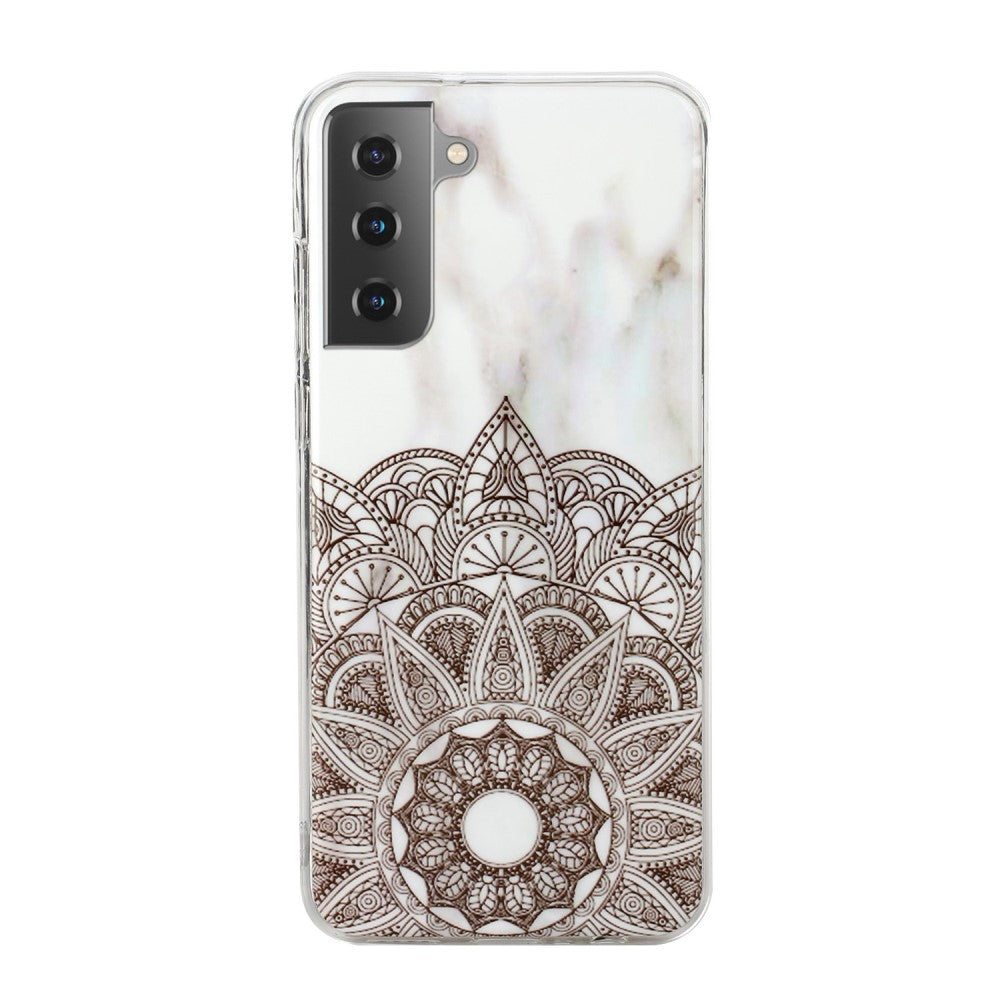 Galaxy S21+ - Softes Silikon Case Marble