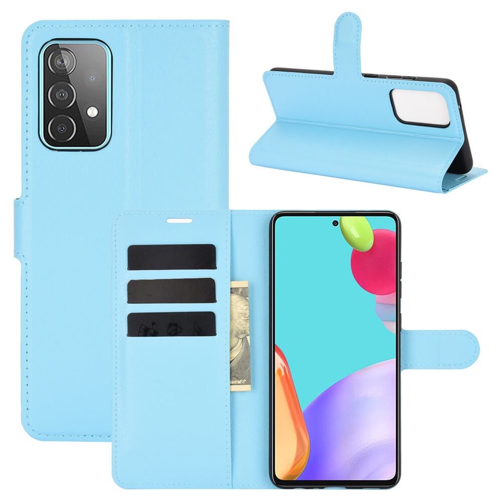 Galaxy A52 - Etui en cuir coque