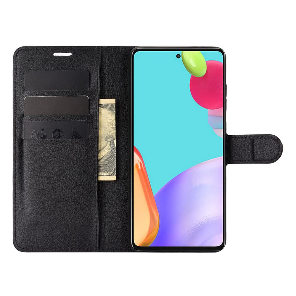 Galaxy A52 - Etui en cuir coque