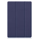 tri-fold smart case blu scuro