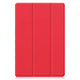 tri-fold smart case rosso