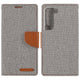 leather case gray