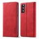 galaxy s22+ - stand flip case cover rosso