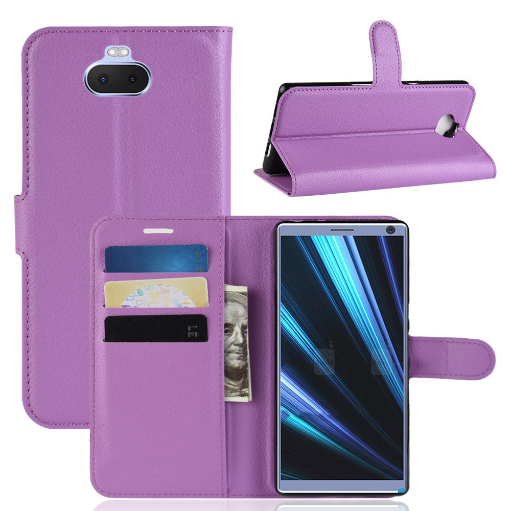 Sony Xperia 10 - Leather Case Case With Card Slots 