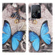 cover case butterfly blue