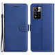xiaomi redmi note 11pro+ - leather case cover blue