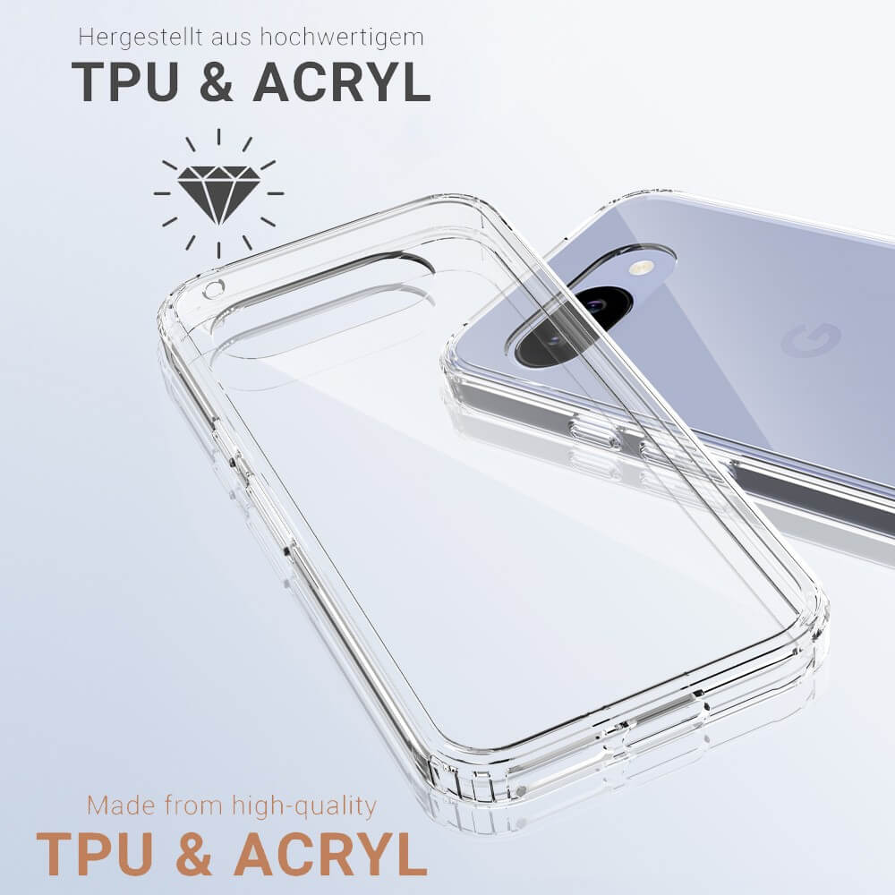 Google Pixel 10a - Coque JT Pankow Clear